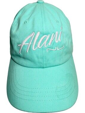 Alani Nu Energy Drinks Hat Aqua Teal 1 Size Buckle Strapback Cap Yupoong Classic